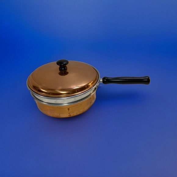 The Unbranded Brand Other - Copper‎ Colored Pan Cookware No Visible Brand Name vintage
